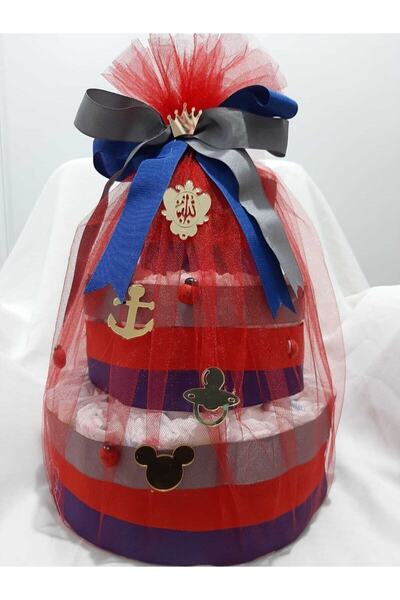 Sevdalinka Fashion Hoşgeldin Bebek Bez Pastası