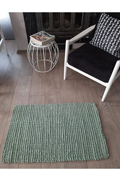 GizHome Dyed Mat Lido Jut Halı 60x90 Mint