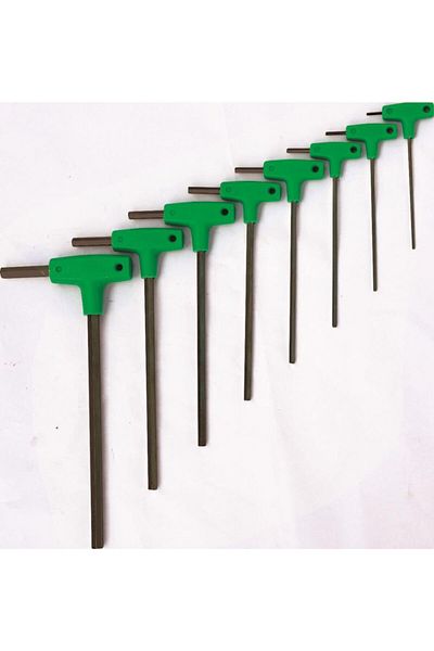 Elta T Type Allen Key Set 8 Pieces
