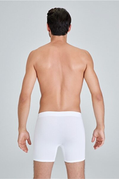 Kom Men's White Arsenal Boxer Shorts