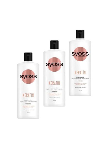 Syoss 500 ml Keratin Conditioner - Set of 3