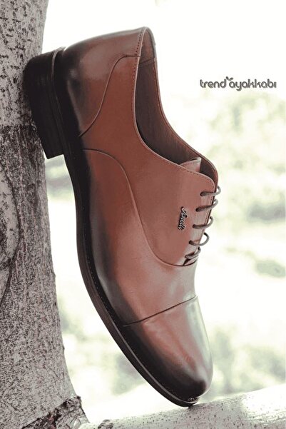 Forelli - 40615 Taba Bağcıklı Erkek Ayakkabısı