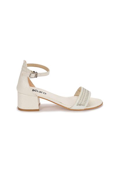 Kiko Kids Kiko 761 - Sandale zilnice pentru fete cu toc de 3 cm