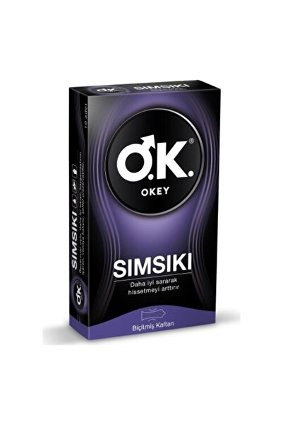Okey Sımsıkı 10 Adet 1 Paket Prezervatif Orjinaldir