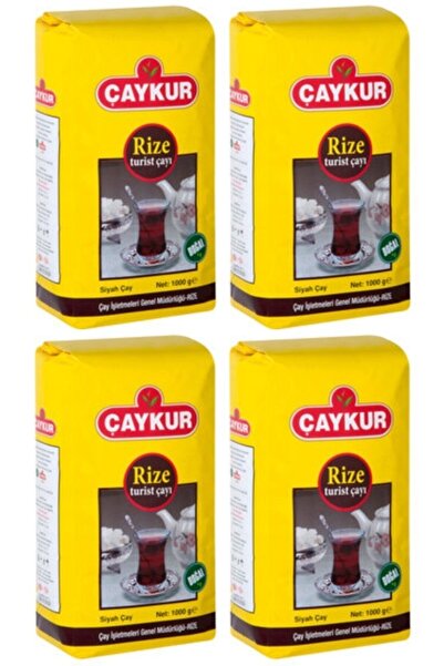 Çaykur ريزي شاي أسود سياحي 1 كجم 4 قطع