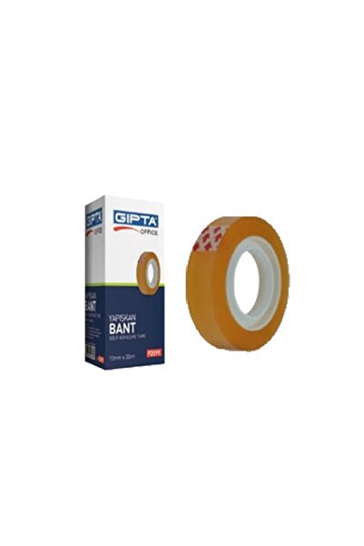 Gıpta Celofanska traka Akril žuta 12x33 F2591