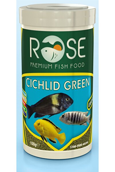 Rose Cichlid Green Granulat 250 Ml Tropheus Ciklet Balık Yemi