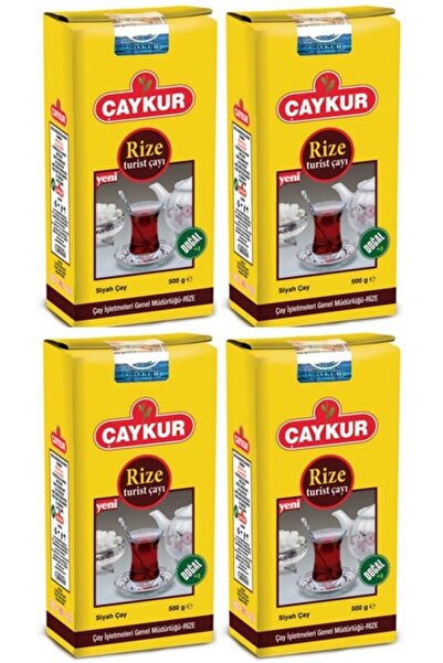 Çaykur Rize Turist Siyah Dökme Çay 500gr 4 Adet