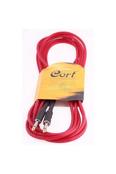 CORT Ca525 Red Instrument Cable 4.5m