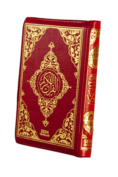 Seda Yayınları Bilgisayar Hatlı Kılıflı Fermuarlı Kuranı Kerim - Çanta Boy