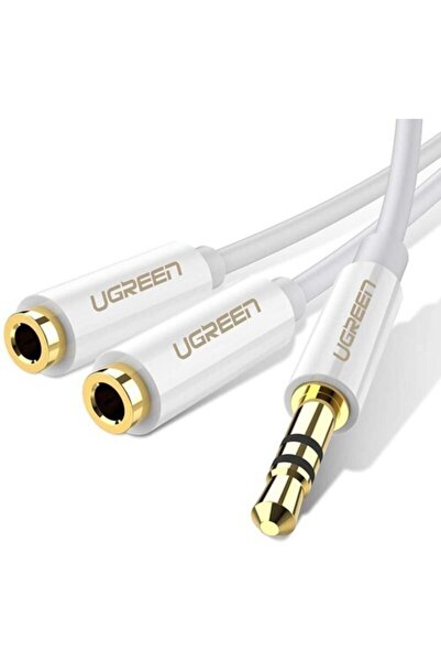 Ugreen 10739 3.5mm 2'li Aux Kulaklık Çoklayıcı