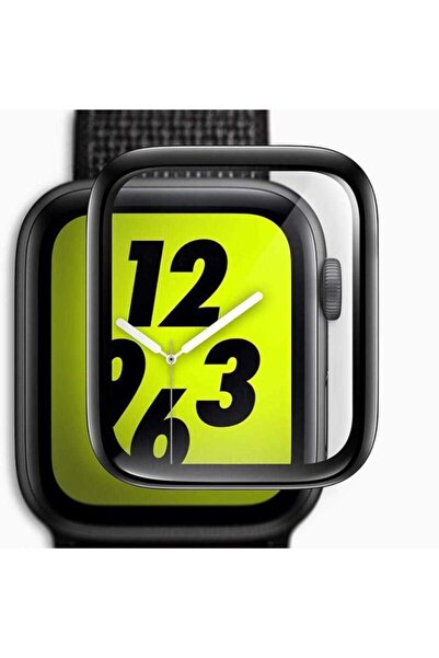 zore Apple Watch Cam Ekran Koruyucu Kırılmaz Cam Full Kaplayan Apple 2 3 4 44 Mm