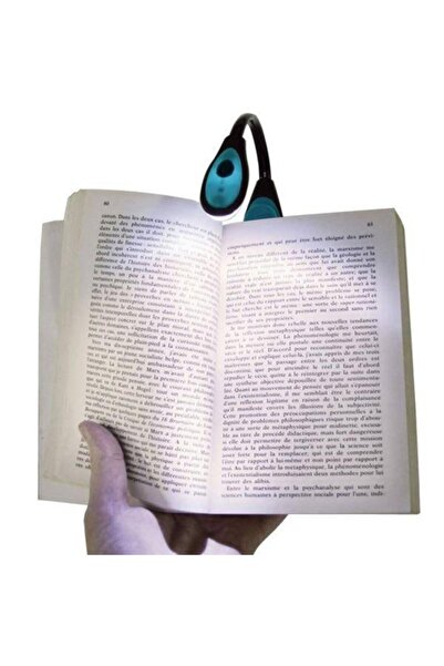 Genel Markalar Mandallı Bükülebilir Çok Amaçlı Masa Kitap Okuma Işığı