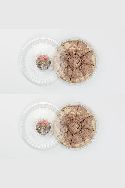 DİNK GIDA 350 Gr. 2 Pieces of Tahini Halva - Cocoa Shovel