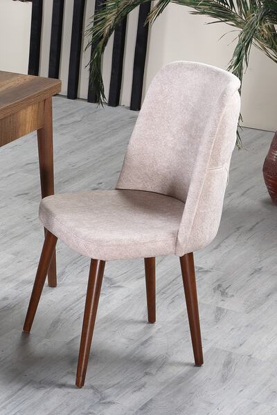 Ervo Venüs Yemek Mutfak Cafe Bahçe Restorant Sandalyesi -krem