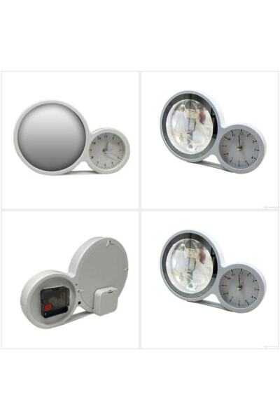 BENT Işıklı Ve Aynalı Sihirli Fotoğraf Çerçevesi - Saatli