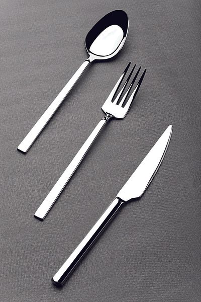 Lugga Nature 30 Pieces - Bladeless Cutlery Set for 6 People