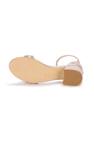 Kiko Kids Sandale pentru fete - Toc pudra, Model 766
