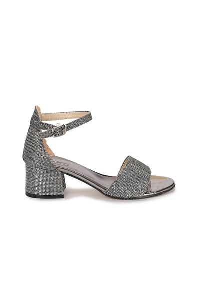 Kiko Kids Sandale cu toc pentru fete Platinum - 769