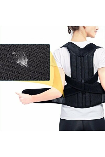 Ankaflex Unisex Μαύρος κορσές όρθιας στάσης