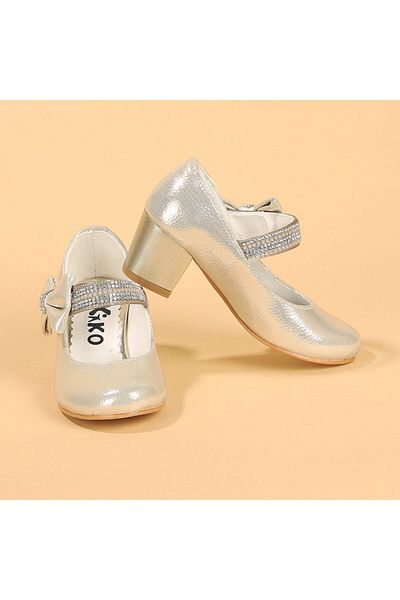 Kiko Kids Златни балерини за момичета