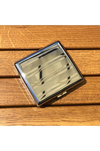 Silvio Monetti Krom Kaplama Paslanmaz Sigara Tabakası