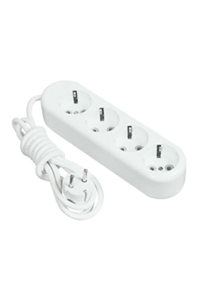 MAKEL 4 Lü Grup Priz Anahtarsız 3 Metre