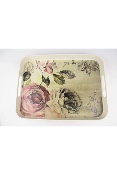 Limbo Home Melamine Deep Rose Tray