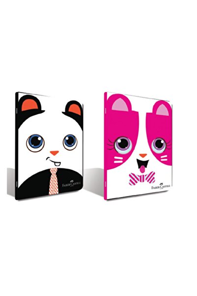 Faber Castell Faber-castell A4 Plastik Kapak Çizgili Faces Dikişli Defter 80 ...