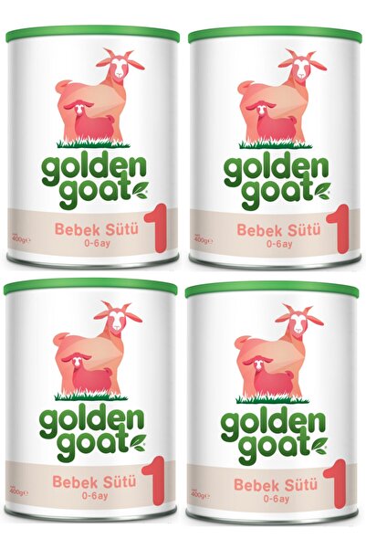 Golden Goat 1 Keçi Sütü Bazlı Bebek Sütü 400 gr x 4