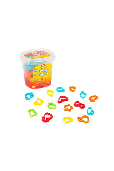 Art Craft Colored Dough Molds 16 Pieces