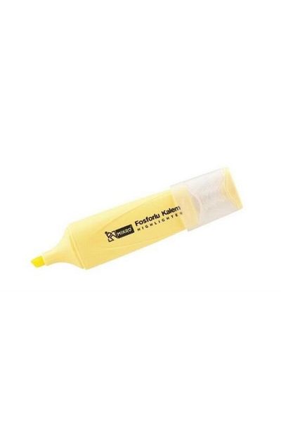 Mikro Highlighter Highlighter Pastel Yellow