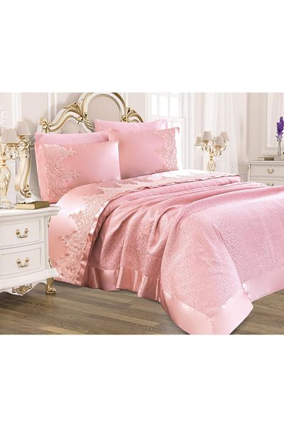 Dolce Mariee 6 Piece Selin Pique Set - Powder