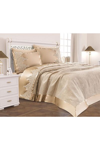 Dolce Mariee 6 Piece Selin Pique Set Cappuccino