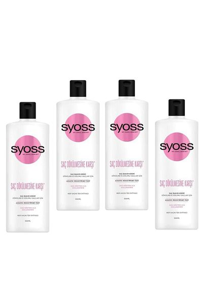 Syoss 500 ml Conditioner - Set of 4, Anti-Hair Loss