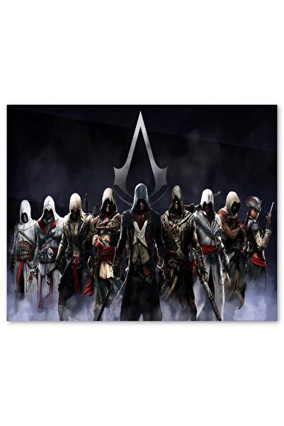 Genel Markalar Assassins Creed Tüm Suikastçiler 255 Parça Puzzle Yapboz Mdf (ahşap)