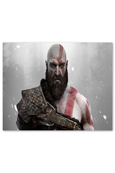Cakatablo Ξύλινος Πίνακας God Of War Kratos (Μέγεθος 25x35 εκ.)