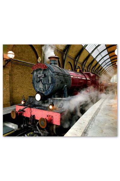 Genel Markalar Harry Potter Hogwarts Express Buharlı Tren 1000 Parça Puzzle Y...