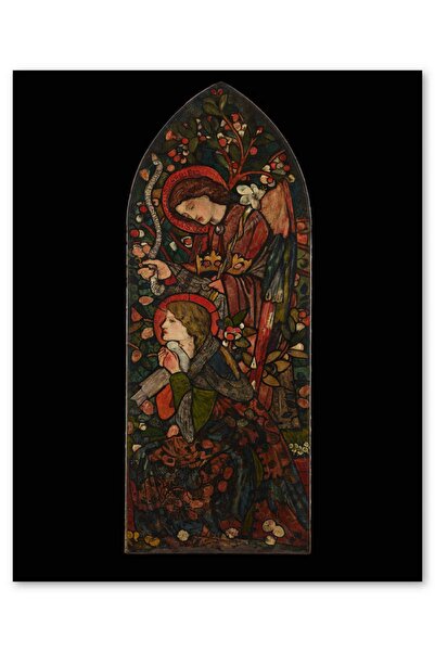 Cakatablo Ahşap Tablo Kilise Duvar Süslemesi (35x50 Cm Boyut)