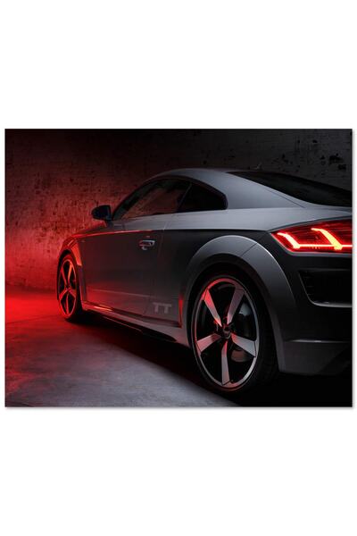Cakatablo Ahşap Tablo Audi Tt Quattro S Line Quantum Gray Edition (25x35 Cm Boyut)