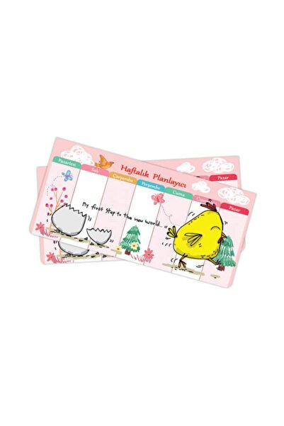 KESKİN COLOR Keskin Color Haftalık Planlayıcı Blok CİVCİV 12x26 cm. 52 yp.