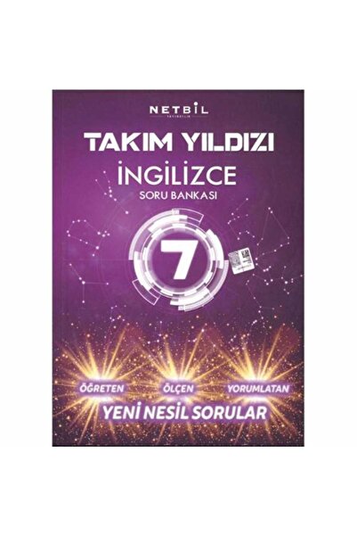 Genel Markalar Netbil Yayıncılık 7. Sınıf Ingilizce Takım Yıldızı Soru Bankas...