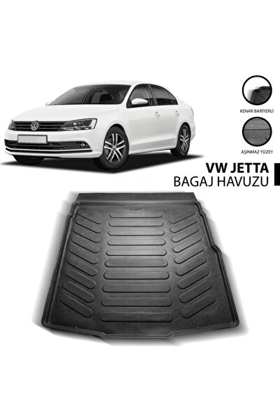 Çobanoğlu Jetta 2011-2016 3d Bagaj Havuzu.