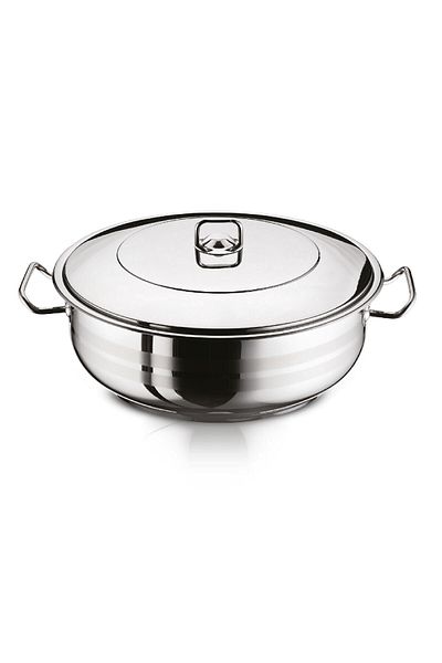 Hascevher وعاء Karnıyarık من الفولاذ مقاس 40x16 سم من Gastro