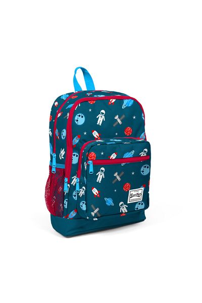 Coral High Set de genți din 3 piese cu model spațial Nefti pentru copii
