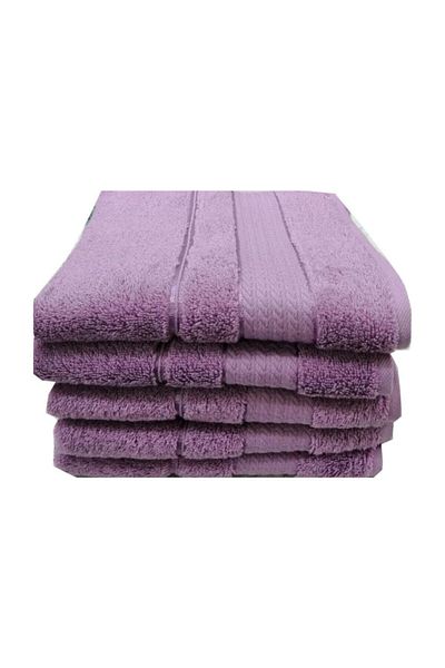 Özdilek Lilac Patterned Towel 50x90 cm
