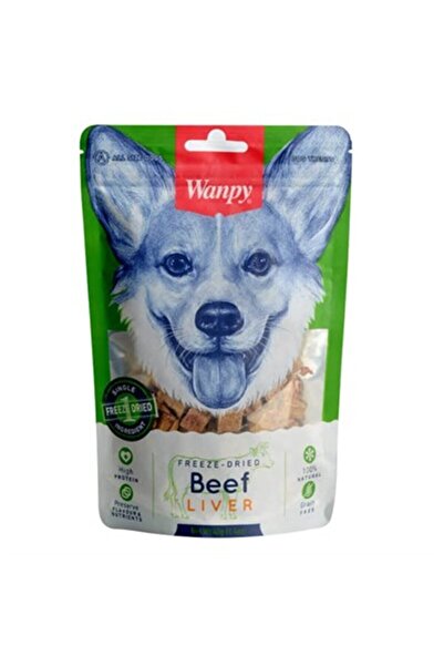 Wanpy Kurutulmuş Dana Ciğerli Köpek Ödül Maması 1 Adet-40 gr