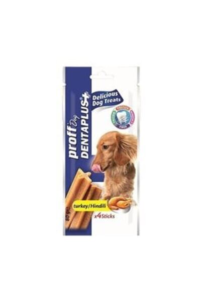Proff Dog Dentaplus 4'lü Tavuklu Köpek Ödül Çubuğu 80 g