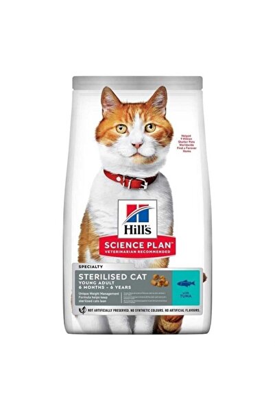 Hill's Kısırlaştırılmış Somonlu Kedi Maması 10kg