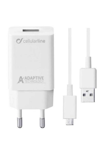 Cellular Line Cellularline Micro Usb Seyahat Şarjı 15w Kablo+adaptör (ACHSMKI...